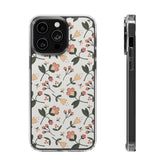 Floral - iPhone Clear Cases - phone cases